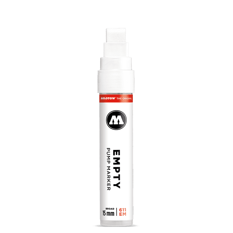 Molotow 611EM refillable marker body, 15mm